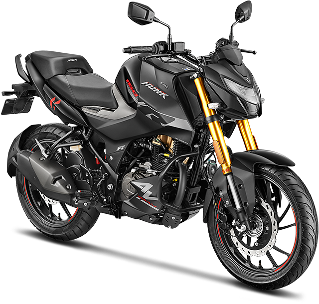 Hunk 160R 4V negro rojo